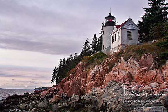 Bass Harbor Head Lighthouse, Acadia National Park - Maine