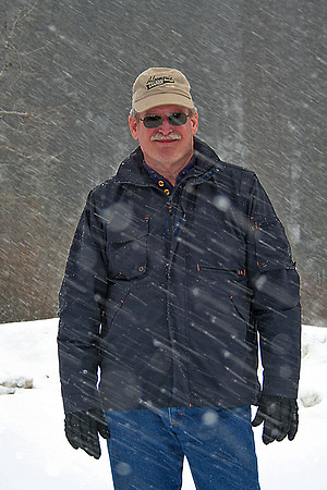Jeff in the snow