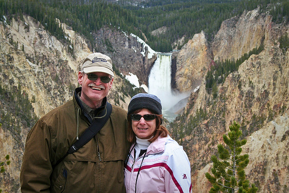 Roxanne & Jeff in Yellowstone NP