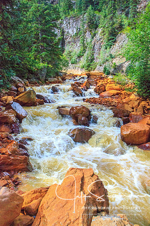 Along the Million Dollar Highway - Ouray to Silverton, Colorado
