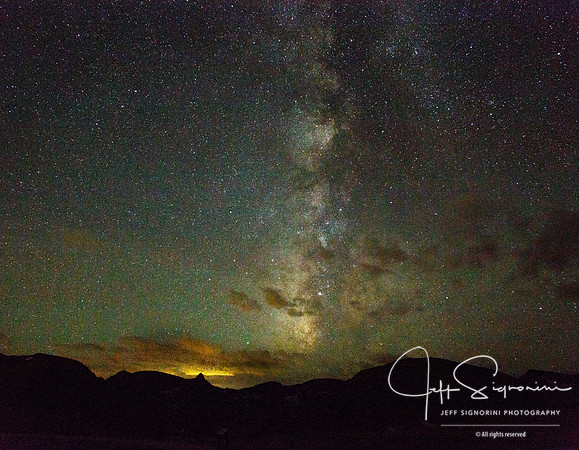 Milky Way star shot from Rocky Mountain National Park, Colorado