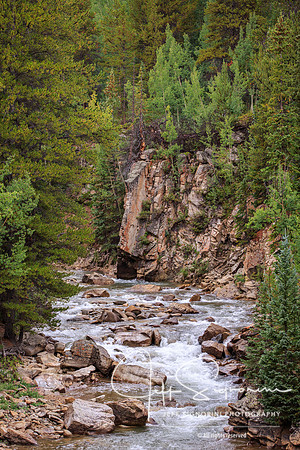 Roaring Fork River along CO Hwy. 82, Leadville to Aspen over Independence Pass, Colorado