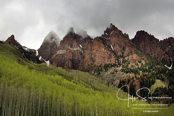 Sievers Mountain, Maroon Bells, Aspen, Colorado