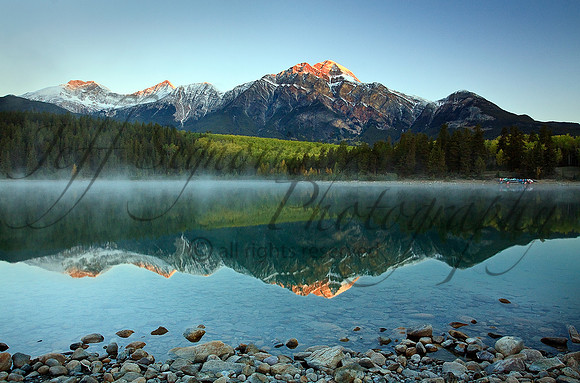 Pyramid Mountain from Patricia Lake