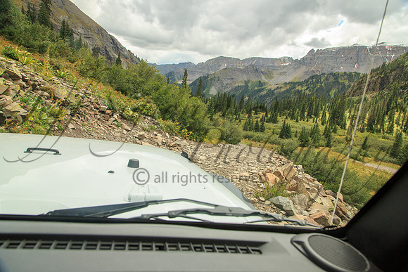 Along the Alpine Scenic Byway. 4WD only - Ouray-Silverton area
