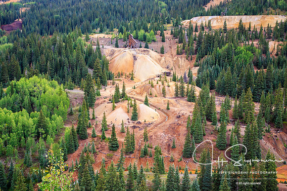 Old mine along the Million Dollar Highway - Ouray to Silverton