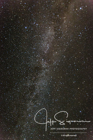 The Milky Way from National Elk Refuge
