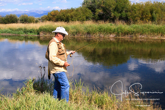 Flyfishing the Snake River, Driggs, ID