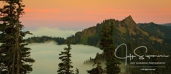 Sunset from Hurricane Ridge
