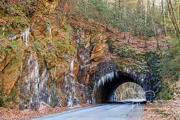 Tunnel on Laurel Creek Road to Cade's Cove, GSMNP