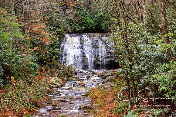 Meig's Falls from Little River Road, GSMNP