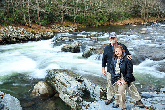 Us in Greenbrier, GSMNP