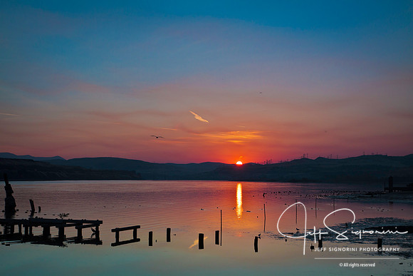 Sunrise over the Columbia River, The Dalles
