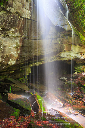 Cove Creek Falls, Pisgah National Forest - North Carolina