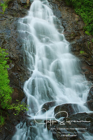Amicalola Middle Falls detail