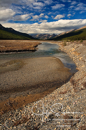 Along the Icefields Parkway between Jasper and Banff National Parks