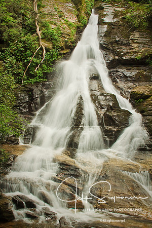 Amicalola Falls detail, North Georgia