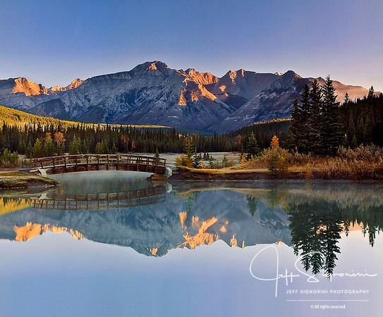 Sunrise at Cascade Ponds