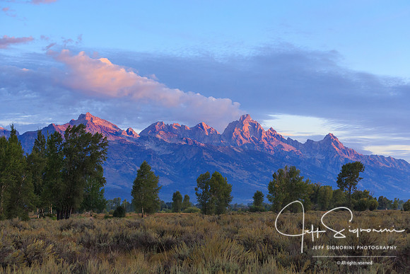 Fall Sunrise - Grand Teton National Park, Wyoming