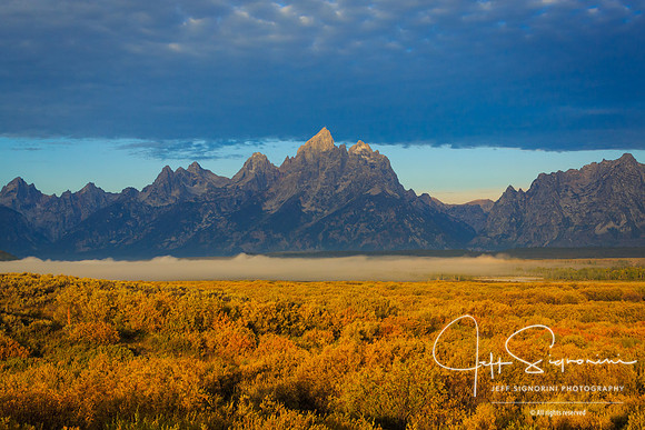 Fall Sunrise - Grand Teton National Park, Wyoming